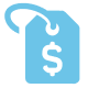 Money tag icon