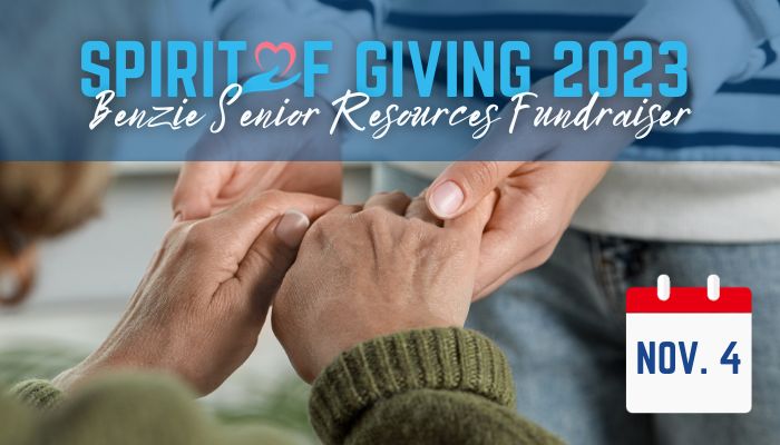 Spirit of Giving 2023 - Benzie Senior Resources Fundraiser - Nov. 4