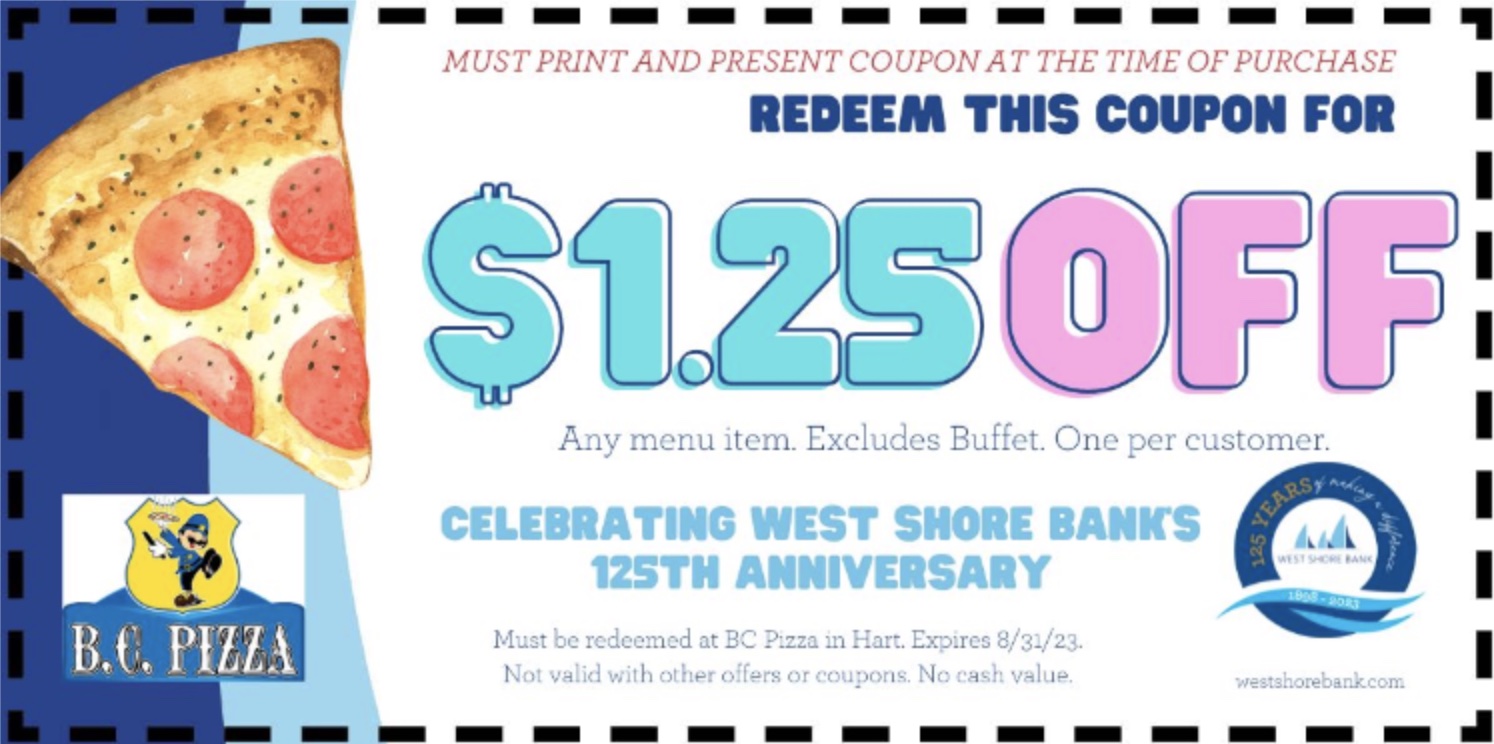BC pizza coupon 