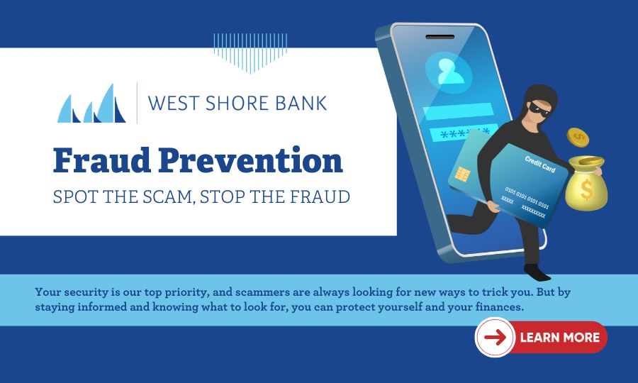 Fraud prevention banner graphic