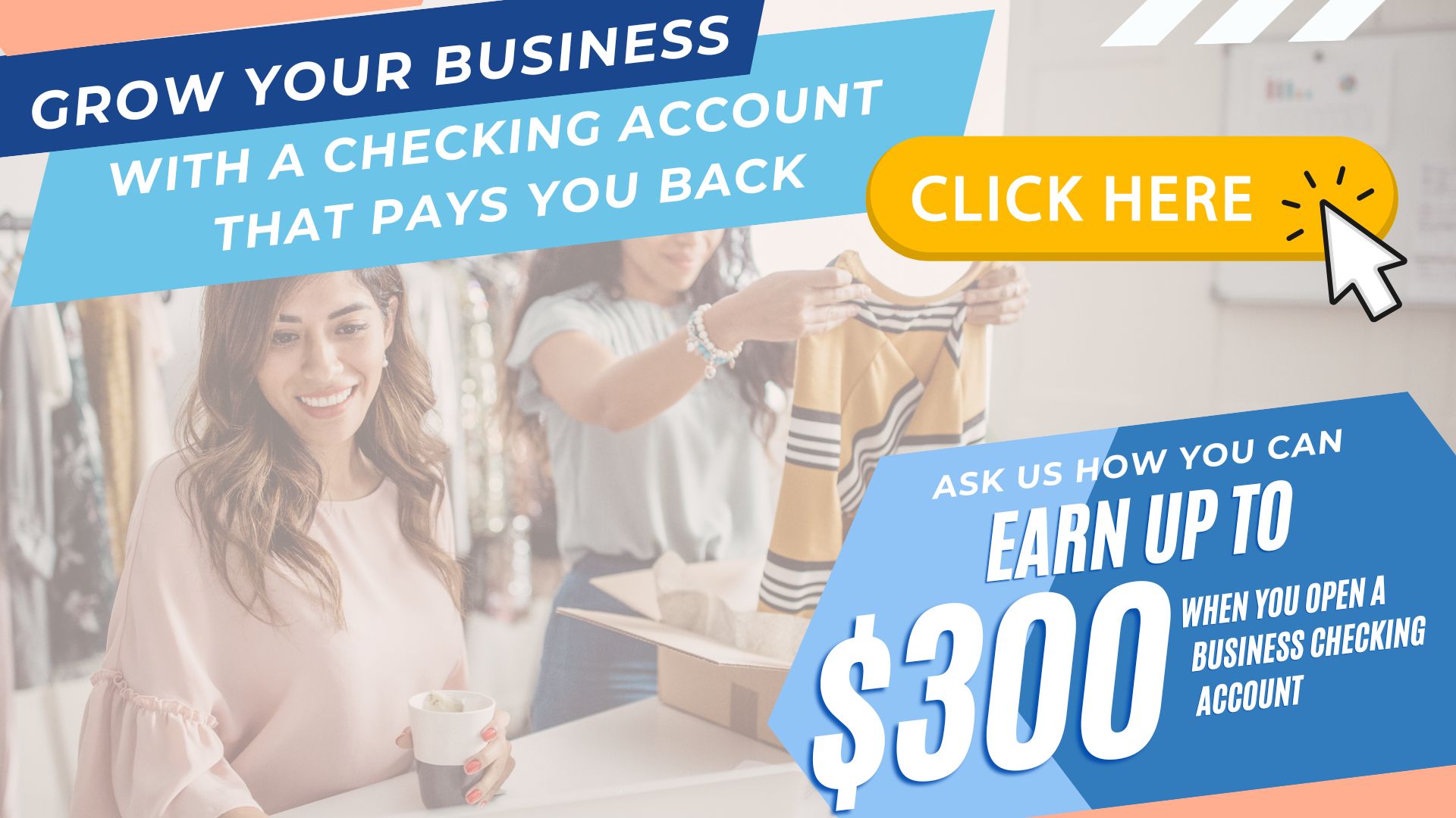 Grow Your Business with a checking account that pays you back